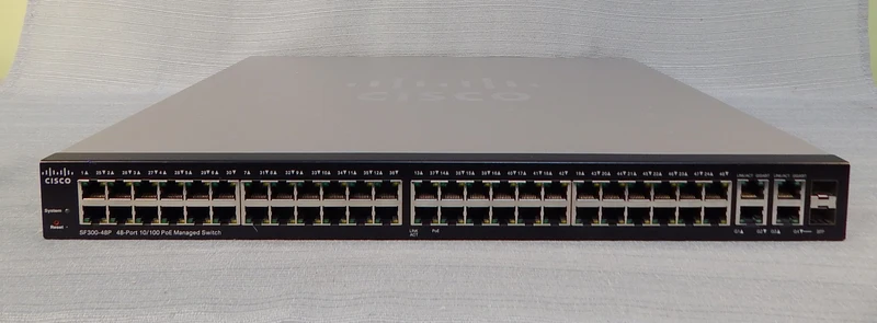 Cisco 48-Port 10/100 PoE Managed Switch