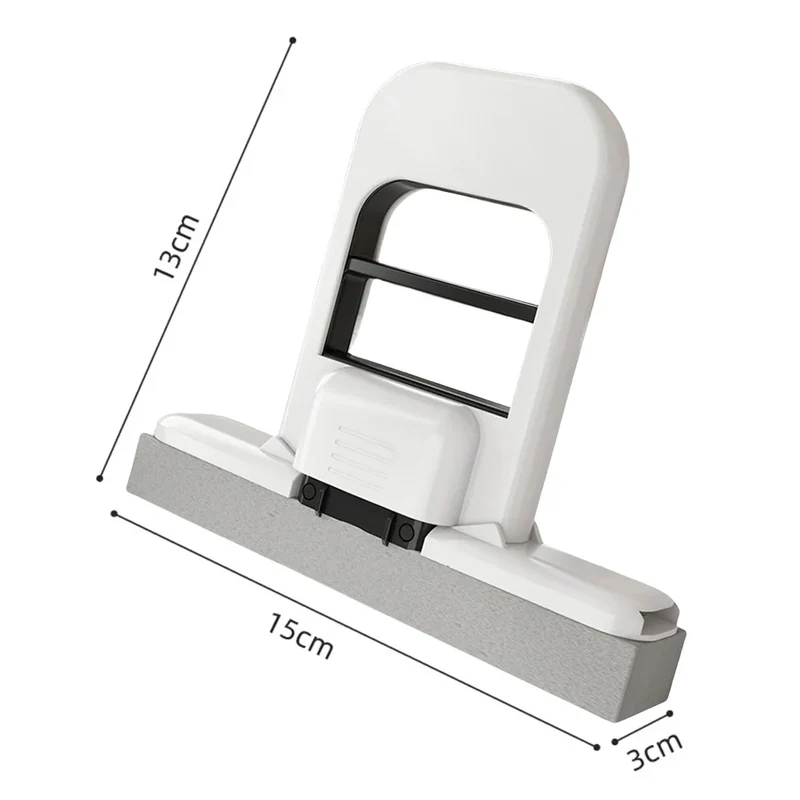 Scratch-Safe Compact Dual Texture Sponge Mop