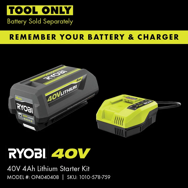 40V Leaf Vacuum/Mulcher