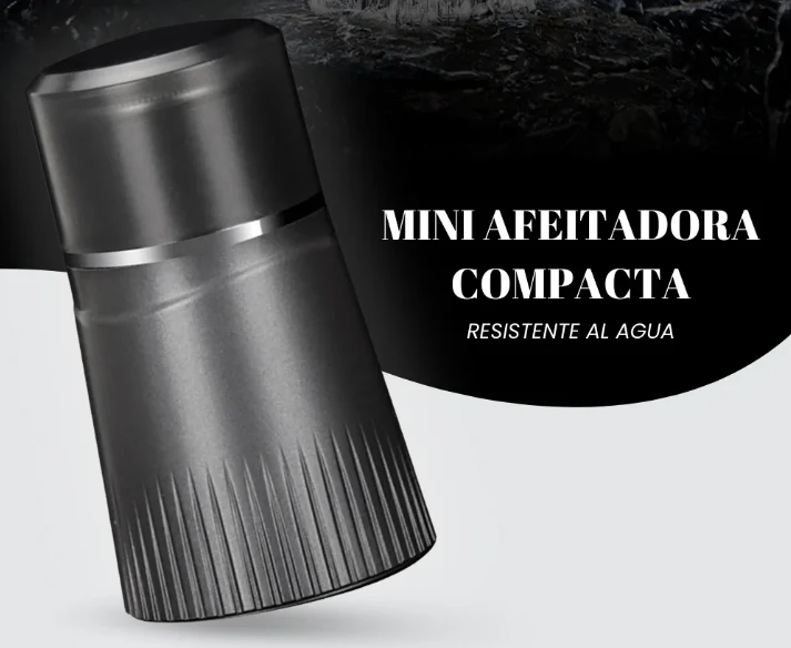 Maquinilla de Afeitar Eléctrica Lavable y de Bolsillo