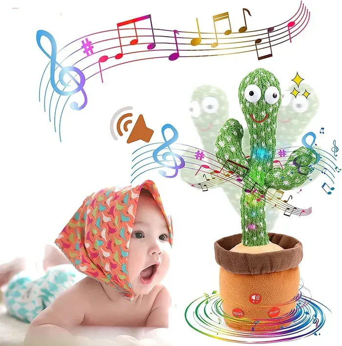 Cactus Bailarin Imita Voz Musical 🌵🕺