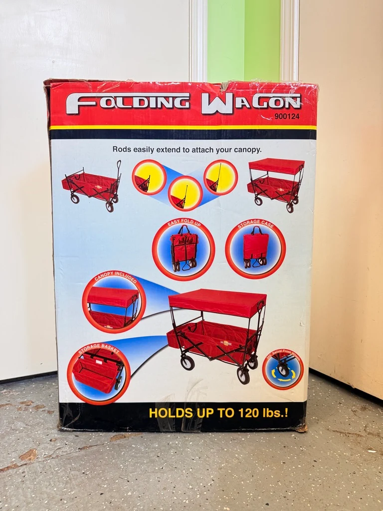On The Edge Folding Wagon 900124 - Brand New!
