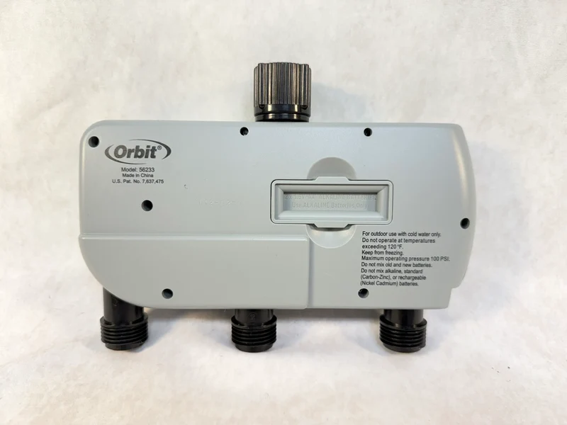 Orbit 3-Outlet Digital Watering Timer Model 56233