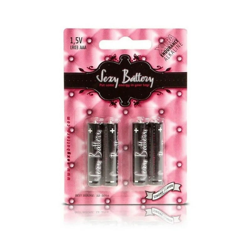 Pilas Alcalinas AAA Sexy Battery 802219.0 (4 pcs)