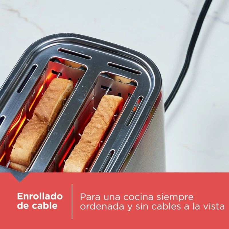 Black & Decker Tostador de Pan 2 Rebanadas, TR1227-0SDLA