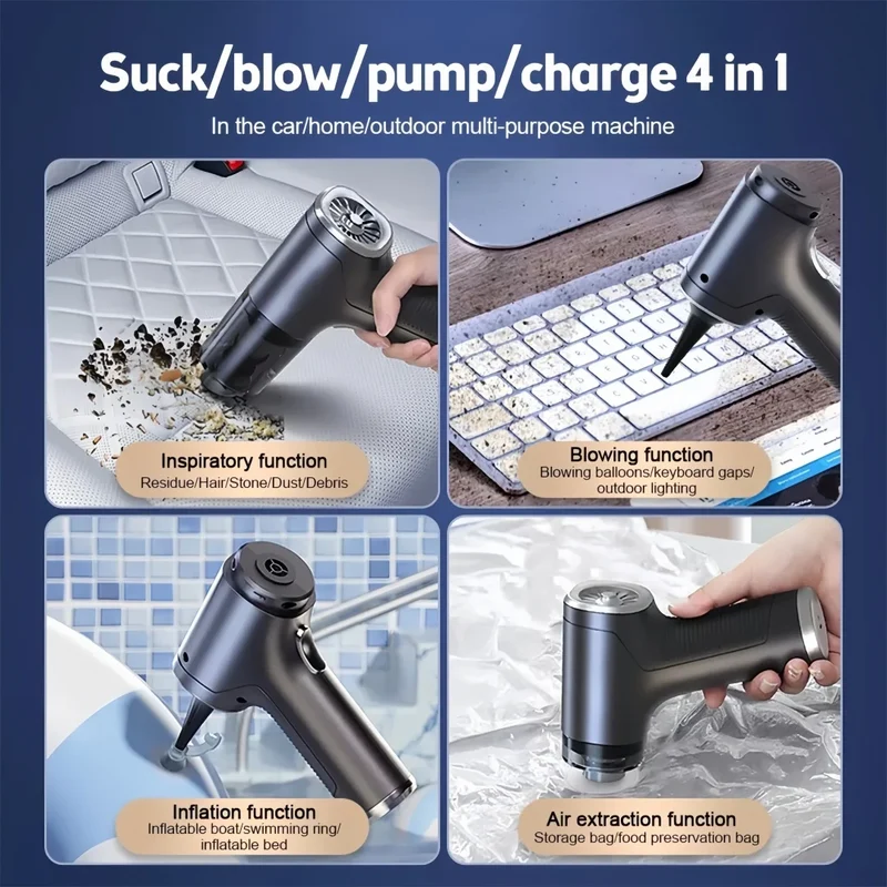 Hyper Clean Wireless Portable Vacuum Cleaner