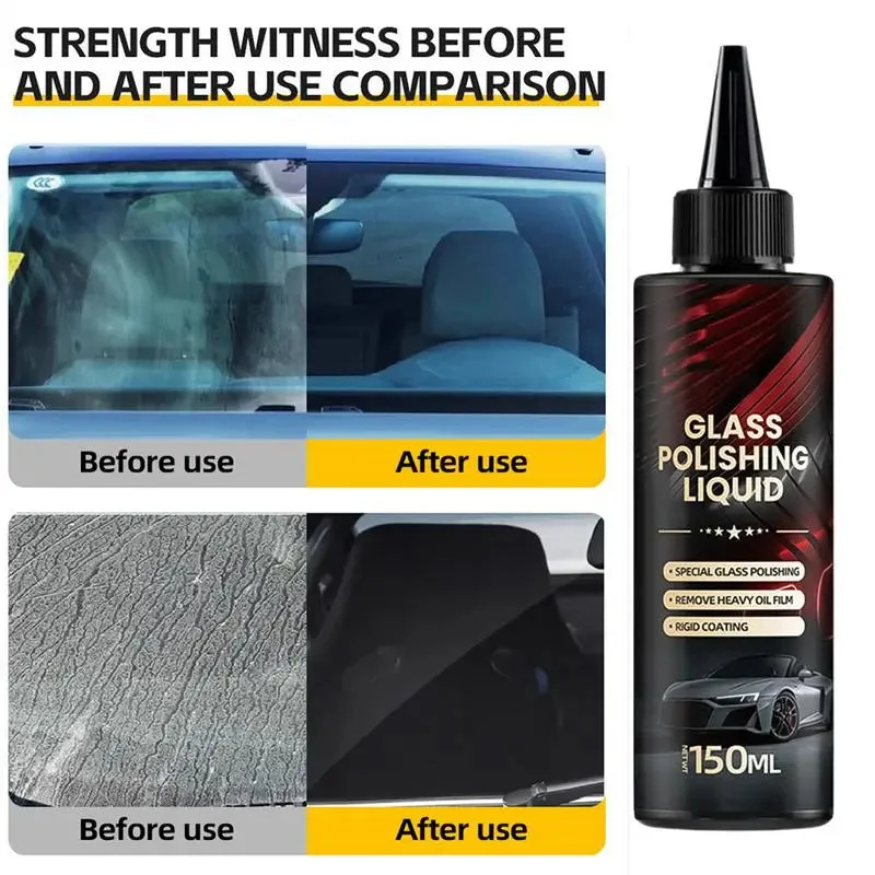 Quick Easy Glass Polishing Stain Cleaner