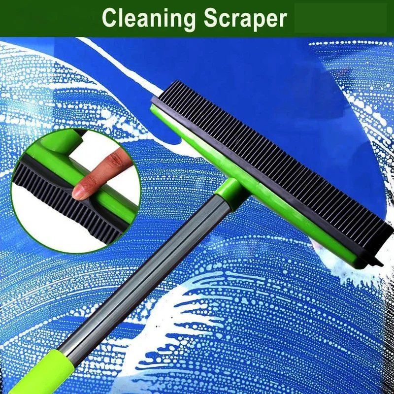 Hair Catcher Telescopic Pet Carpet Sweeping Broom