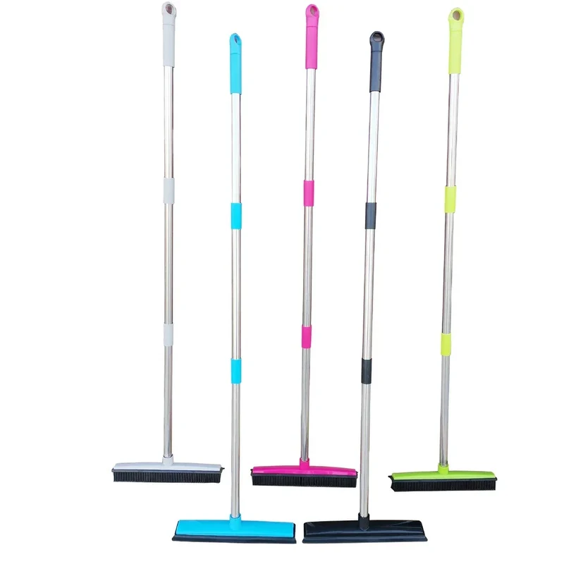 Hair Catcher Telescopic Pet Carpet Sweeping Broom