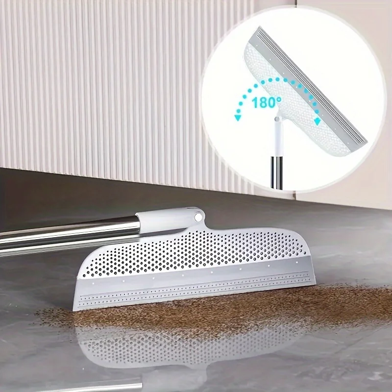 No-Mess Dual-Sided Silicone Magic Broom