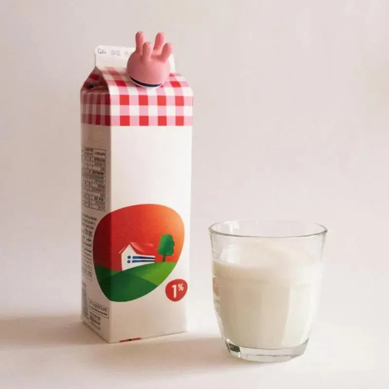 Spill Prevention Reusable Cow Milk Pourer Lids