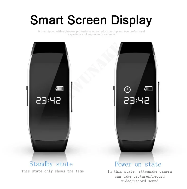 Silent Sight Mini Wireless HD Camera Watch