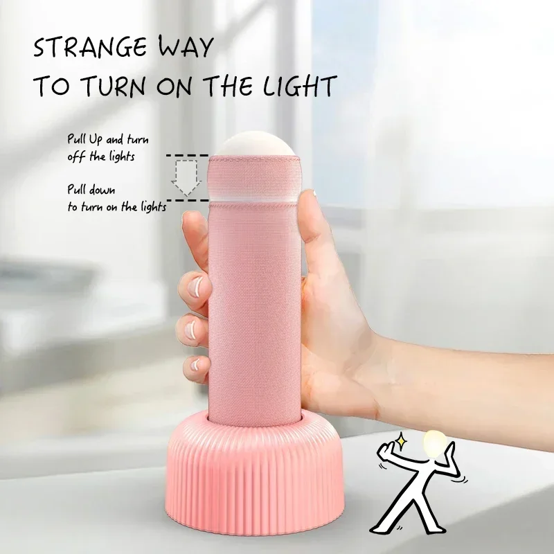 Light My Night Led Hand-Pulled Lamp