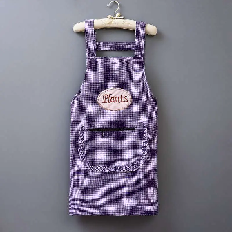 Cute Long Sleeve Waterproof Kitchen Apron
