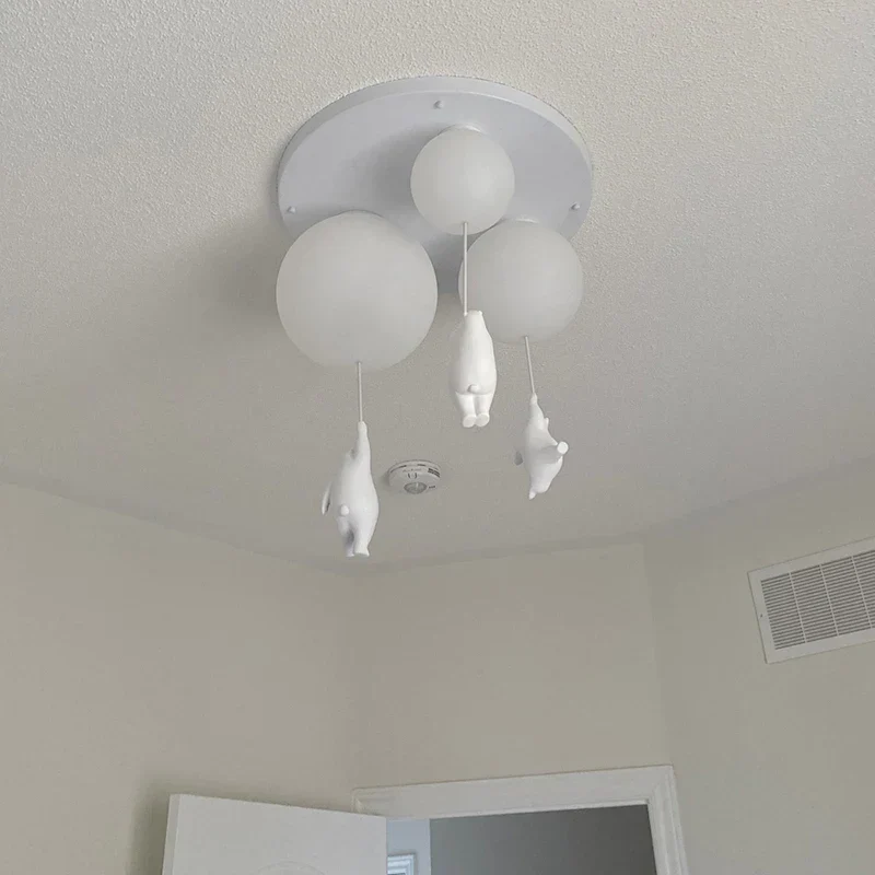Hanging Bears Balloons Lamp