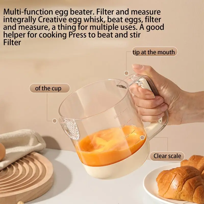 Hand-Powered Portable Egg Scrambler