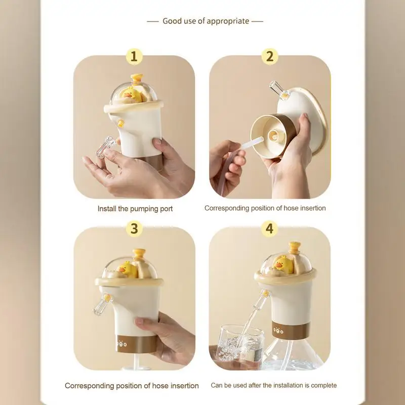 Cute Animals Quick Dispensing Automatic Drink Dispenser