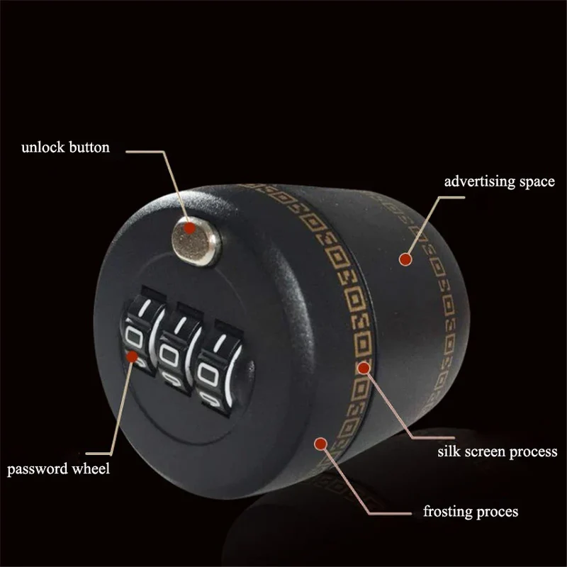 Drink Safe Reusable Childproof Password Lock Wine Bottle Stopper