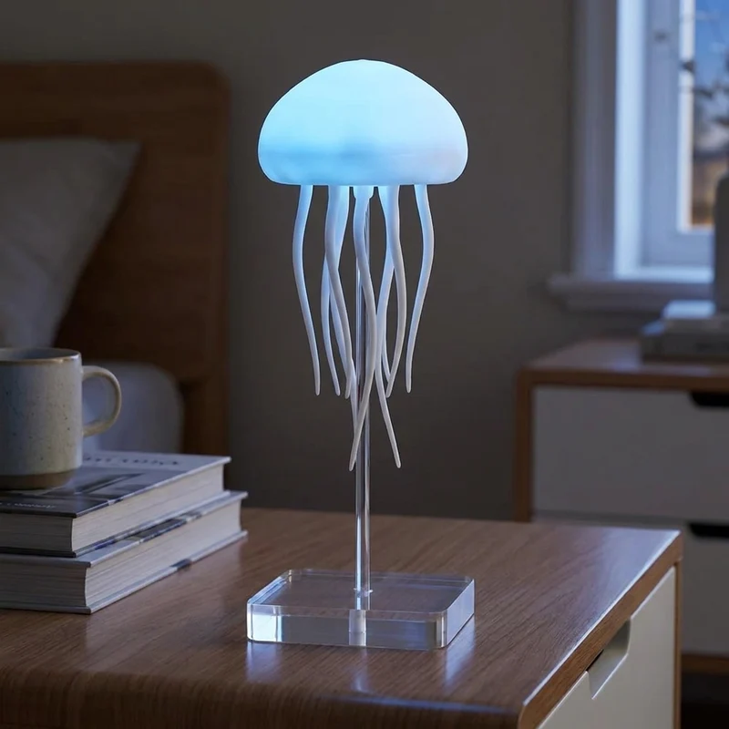 Jellyfish RGB Voice Control Pendant Night Lamp