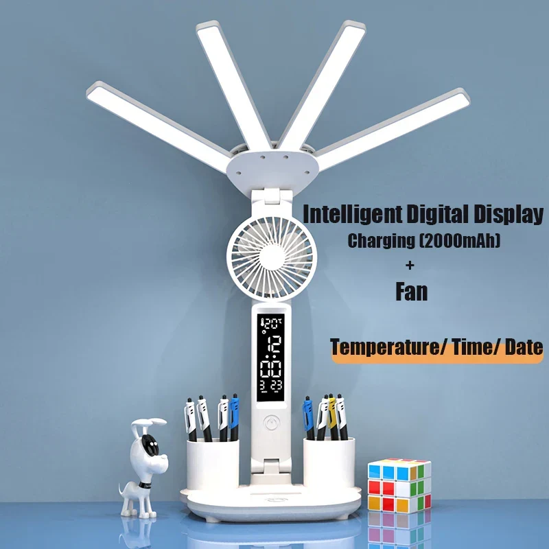 3in1 Multifunctional Four-Head Smart Table Lamp