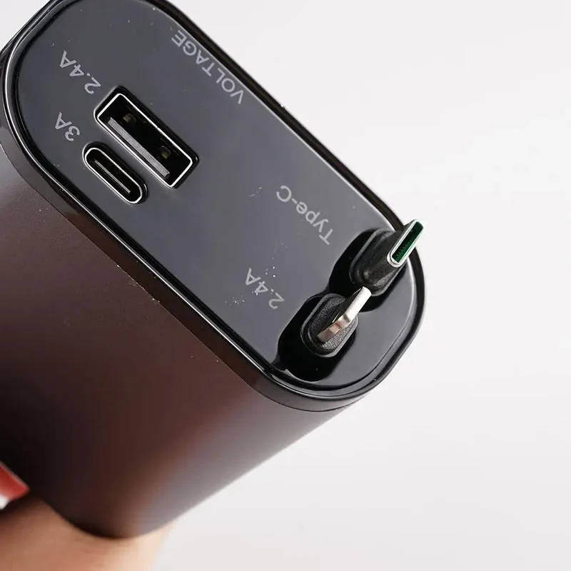 4in1 Retractable Fast Charging Car Lighter Charger