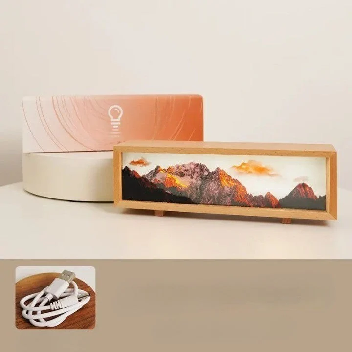 Dream Aura Interactive Desktop Artsy Canvas Lamp
