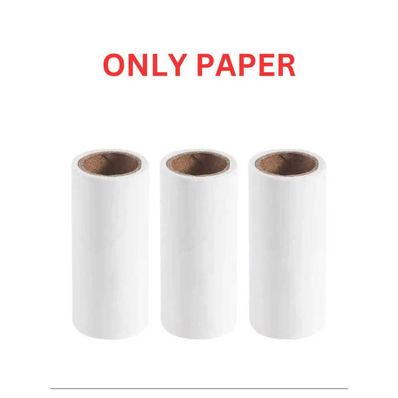 Pocket Lint Roller Keychain for Clothes & Pet Hair