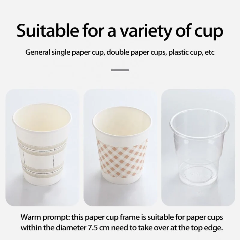 Wall-Mounted Easy Reach Paper Cup Dispenser