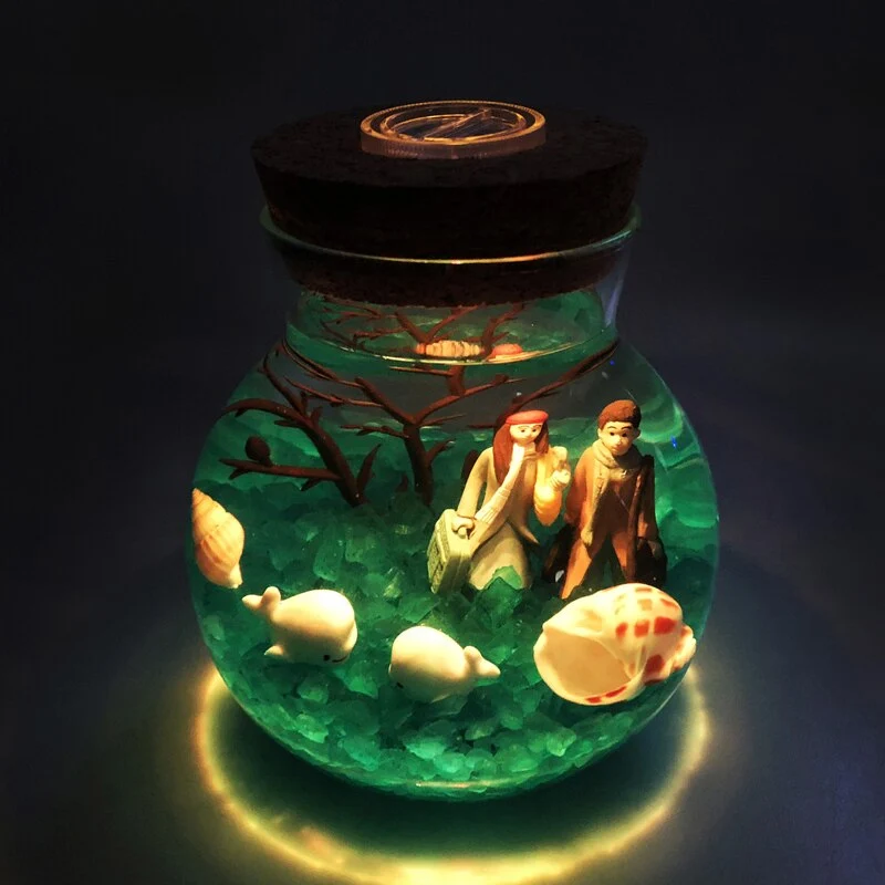 3D Underwater World DIY LED Night Lamp