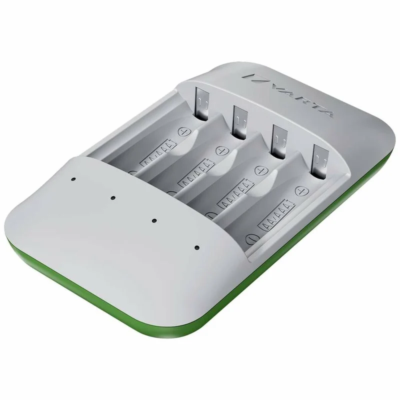 Cargador de Pilas Varta Eco Charger Pro Recycled 4 Pilas
