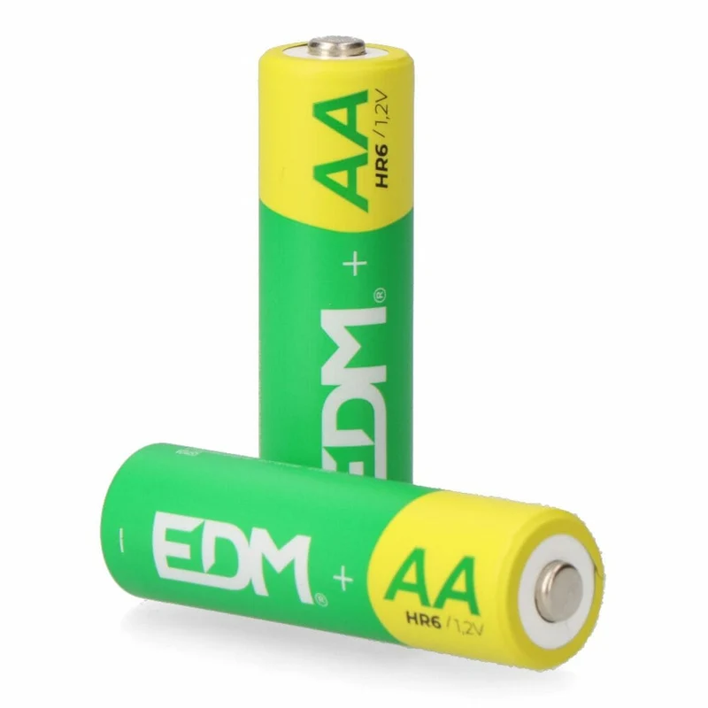 Pilas Recargables EDM 38721 eco-series aa - hr6 2600 ma 2600 mAh 1,2 V AA Pilas Recargables (2 Unidades)