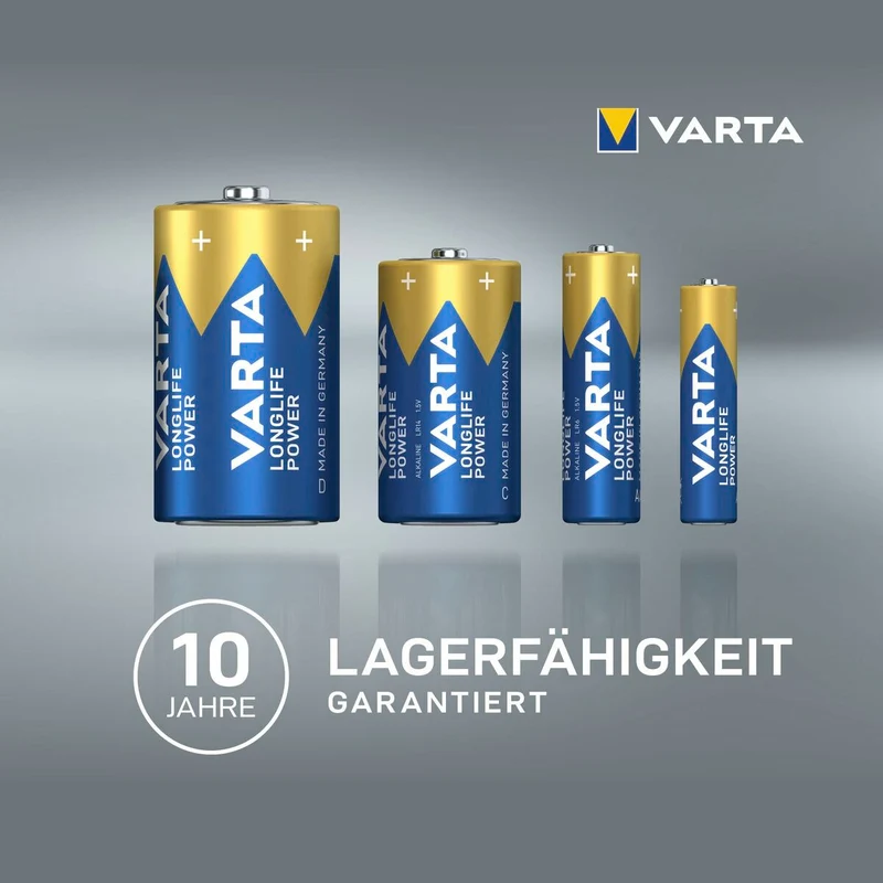 Pilas Varta longlife power aaa - lr03 1,5 V AAA LR03 (24 Piezas) (24 Unidades)