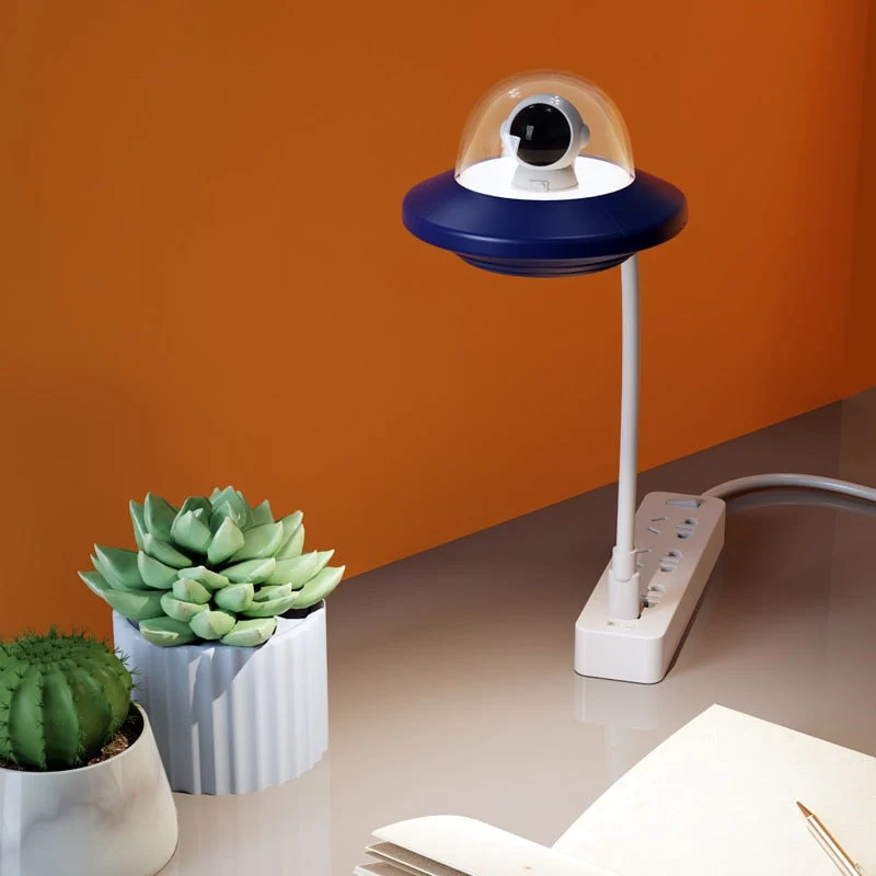 UFO Astronaut Spaceman Flexible LED Lamp