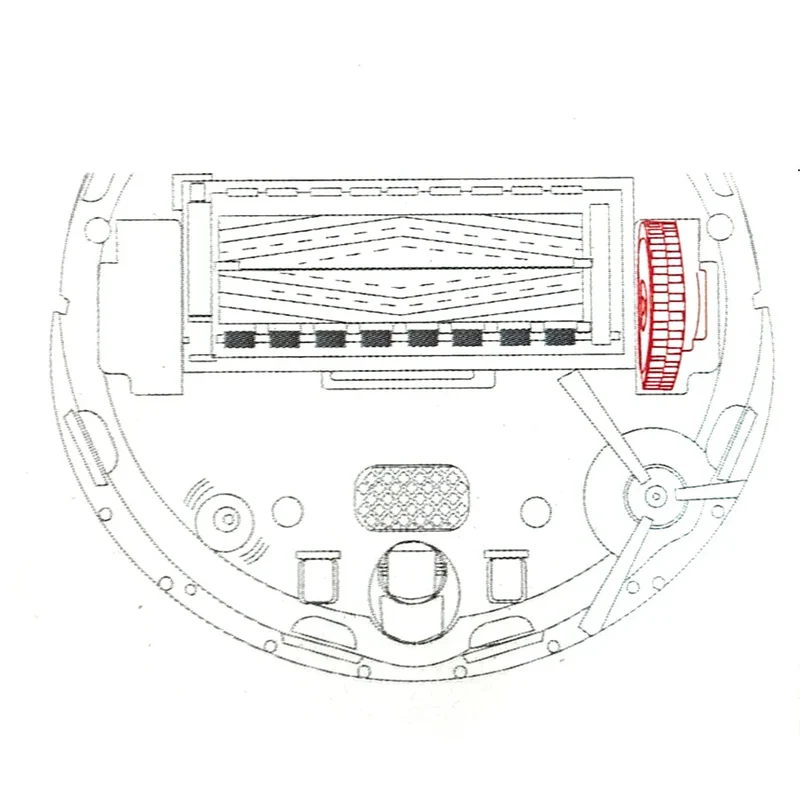 Roomba rueda derecha robot aspiradora 500, 600, 700, 800, 900