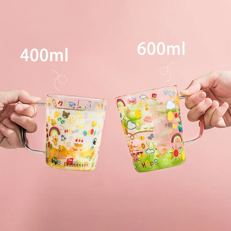 Cartoon Measuring Glass Cup