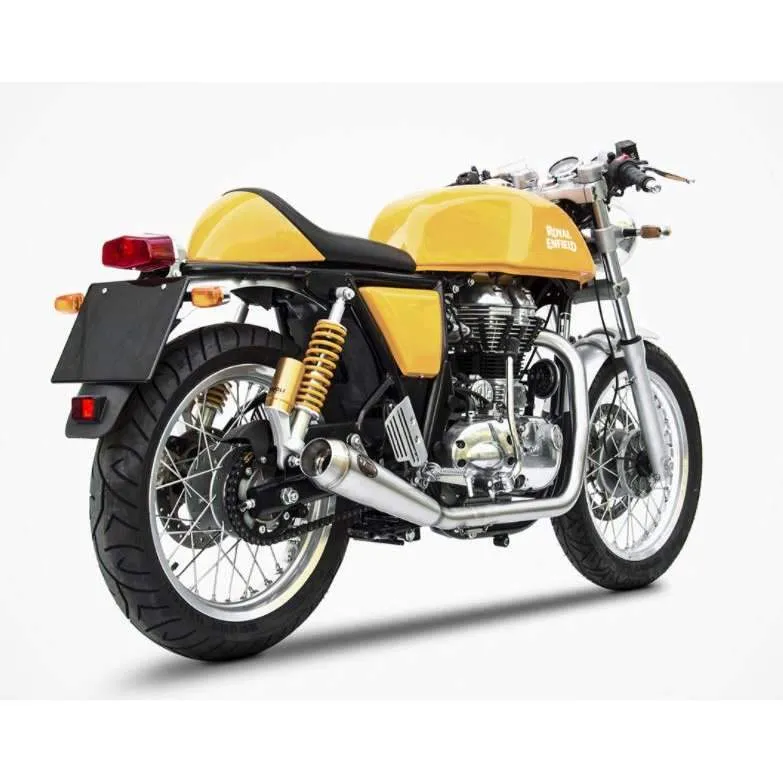Línea de escape Royal Enfield de acero inoxidable Zard Continental GT 535