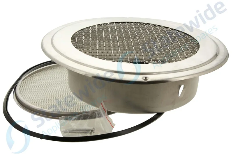 KENSINGTON 200mm EAVE Vent S/Steel-Genuine