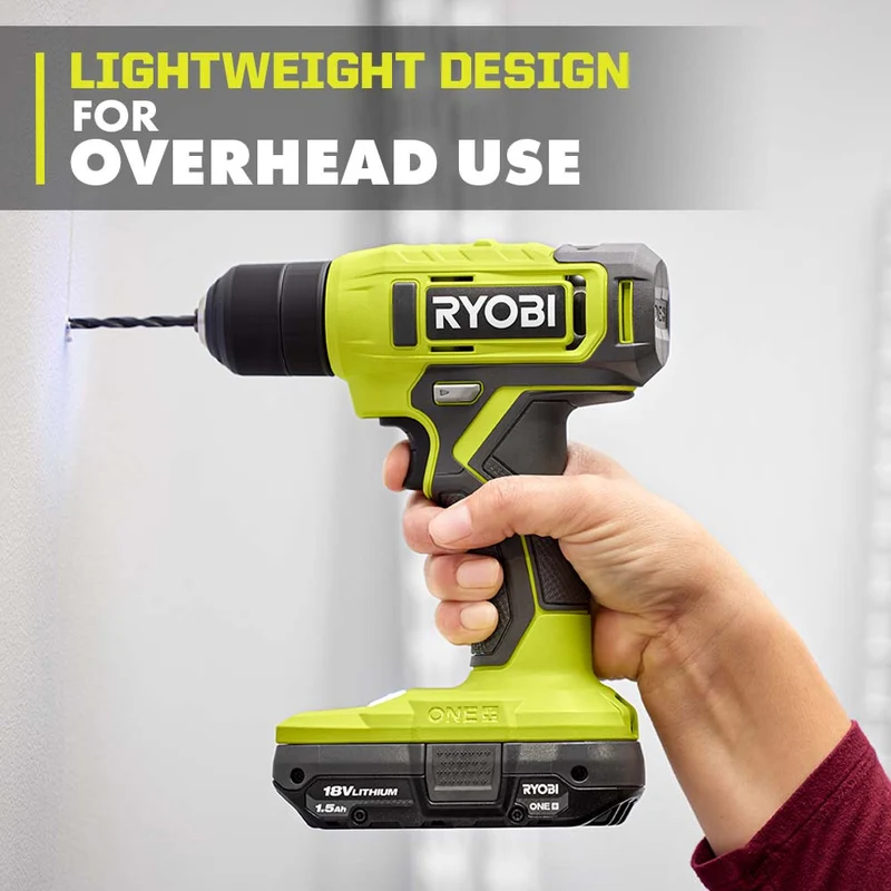 18V ONE+ 3/8" CORDLESS DRILL/DRIVER KIT WITH 1.5Ah BATTERY AND CHARGER