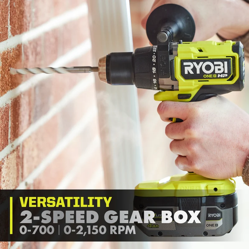 18V ONE+ HP Brushless 1/2" Hammer Drill Kit