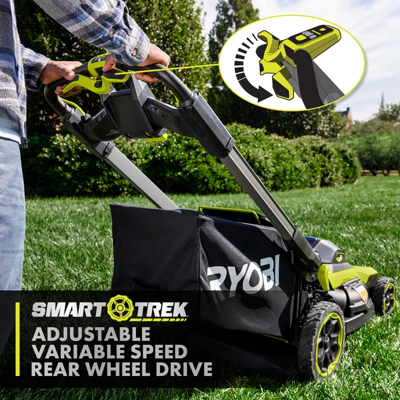 40V HP Brushless 21" Walk Behind Self-Propelled Lawn Mower w/ (2) 6.0Ah Batteries and Charger