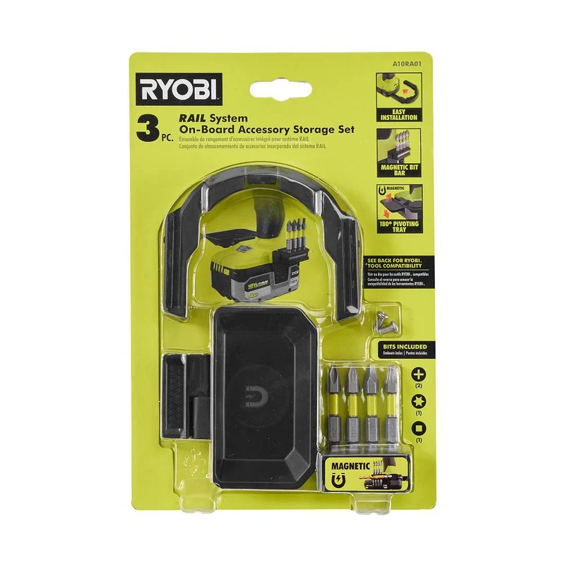 3PC. RAIL SYSTEM On-Board Accessory Storage Set