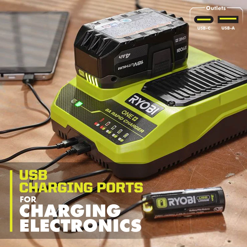 18V ONE+ 8AH Lithium HIGH PERFORMANCE Starter Kit