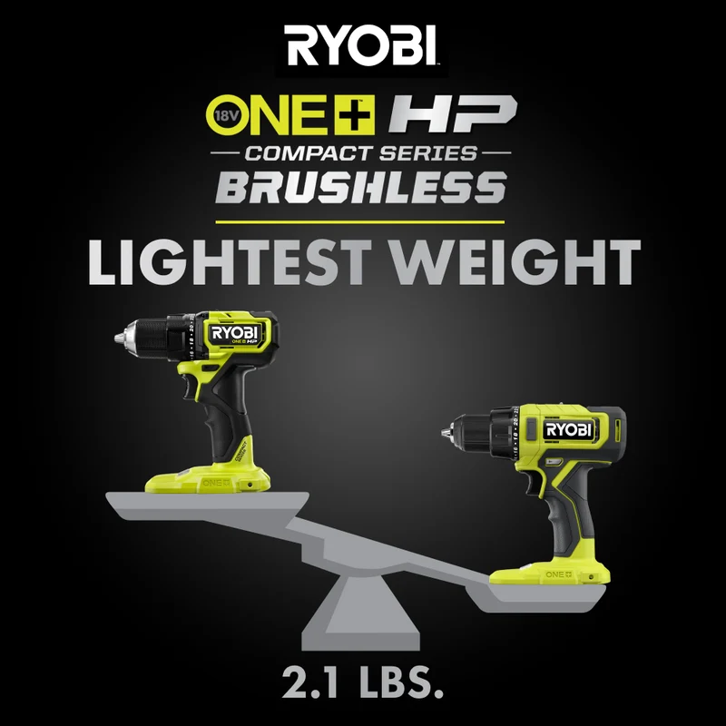 18V ONE+ HP Compact Brushless 1/2" Drill/Driver Kit