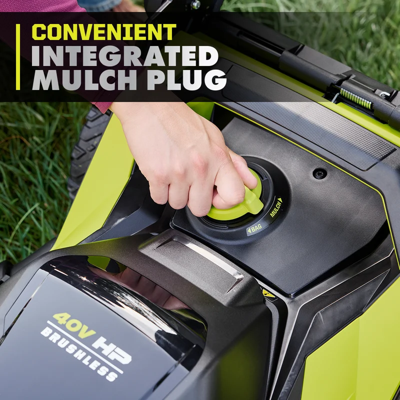 40V HP Brushless 21" Push Multi-Blade Mower Kit