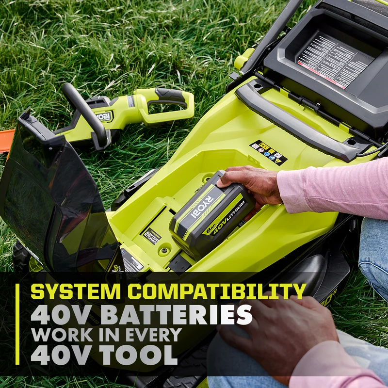 40V HP Brushless 20" Self-Propelled Multi-Blade Mower Kit