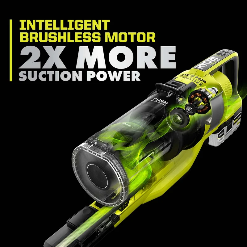 18V ONE+ HP Cordless Pet Stick Vac with Dual-Roller Bar