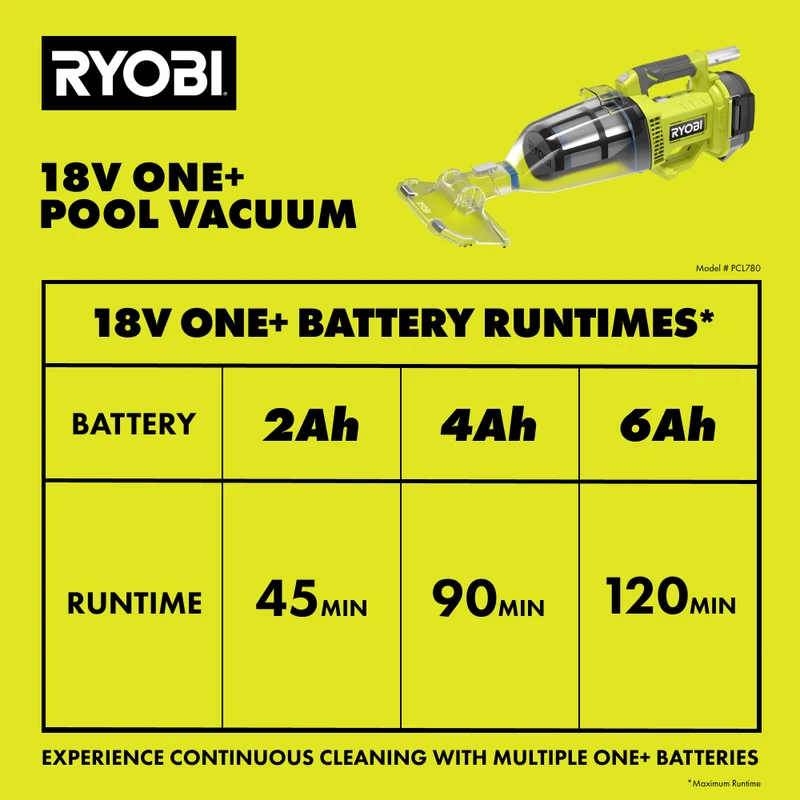 18V ONE+ Pool Vacuum Kit