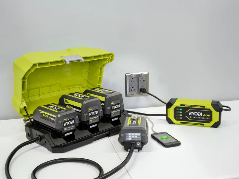 40V Integrated Rapid Charger