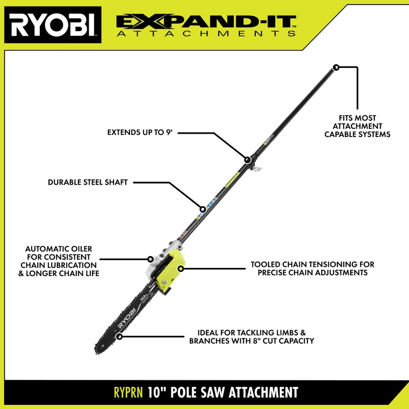 EXPAND-IT 10" Pole Saw Attachment