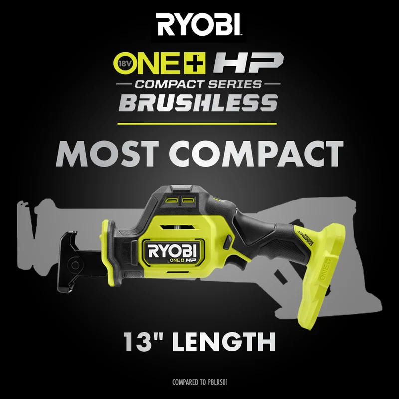 18V ONE+ HP Compact Brushless One-Handed Reciprocating Saw Kit